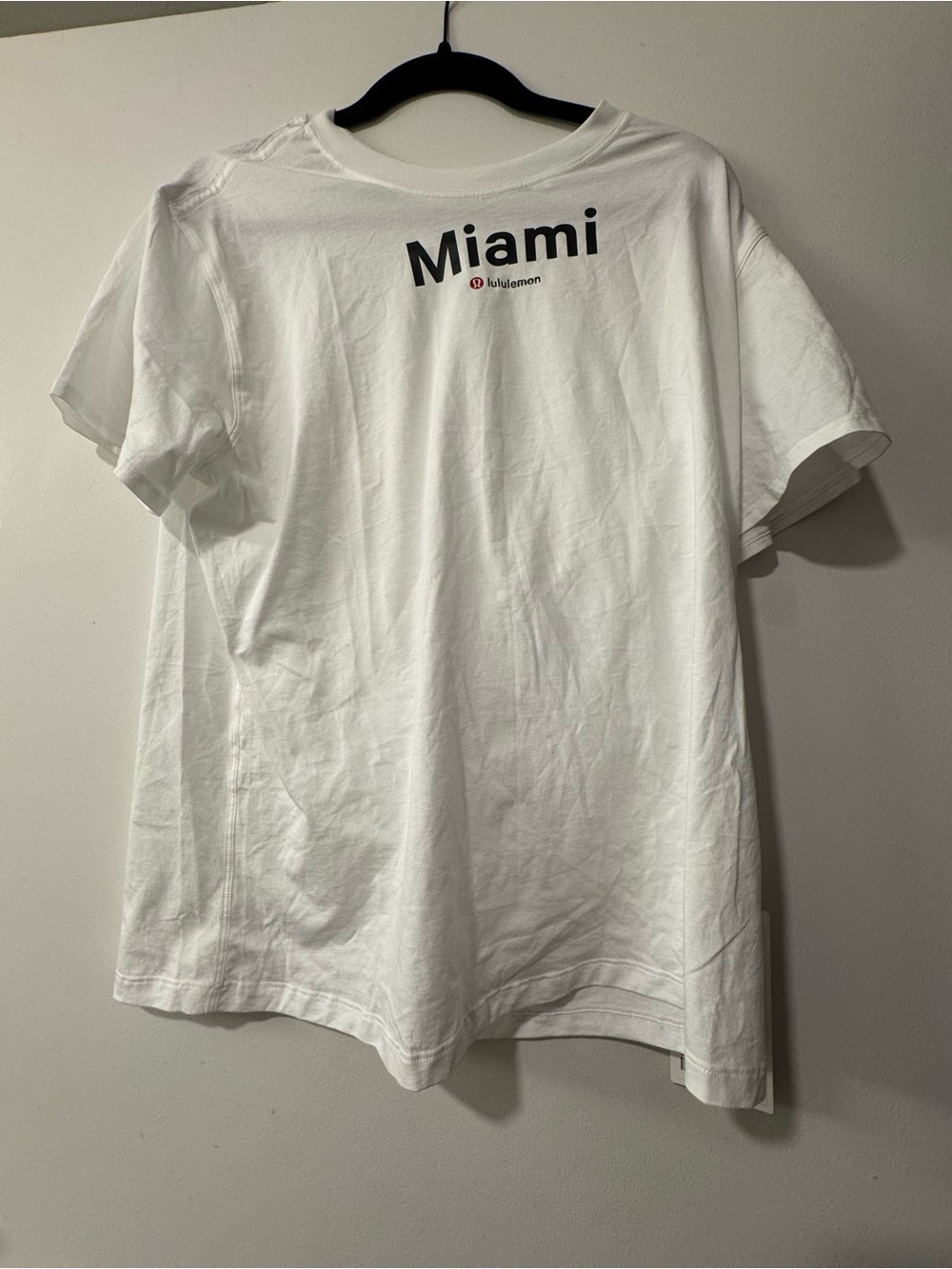 NWT LULULEMON - All Yours Cotton Tee Miami - $68 - 8